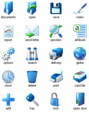 Windows Vista icons